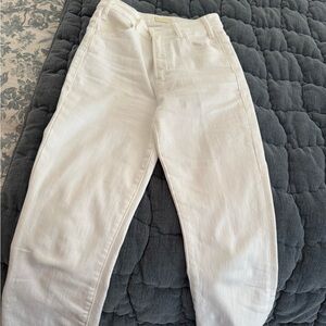 Mother “Lil” white jeans